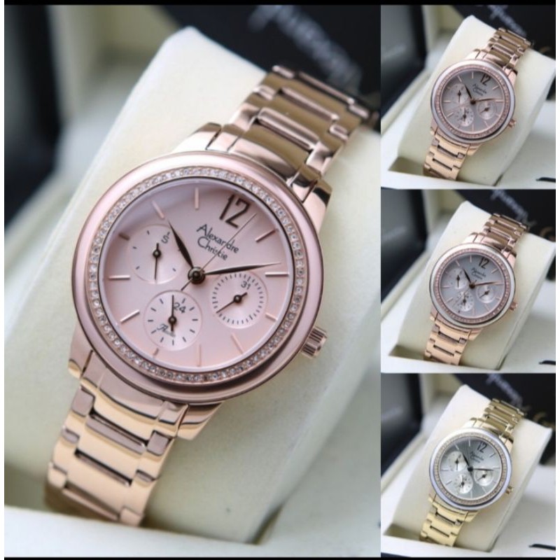 Original Alexandre Christie jam tangan wanita ac2937 / ac 2937