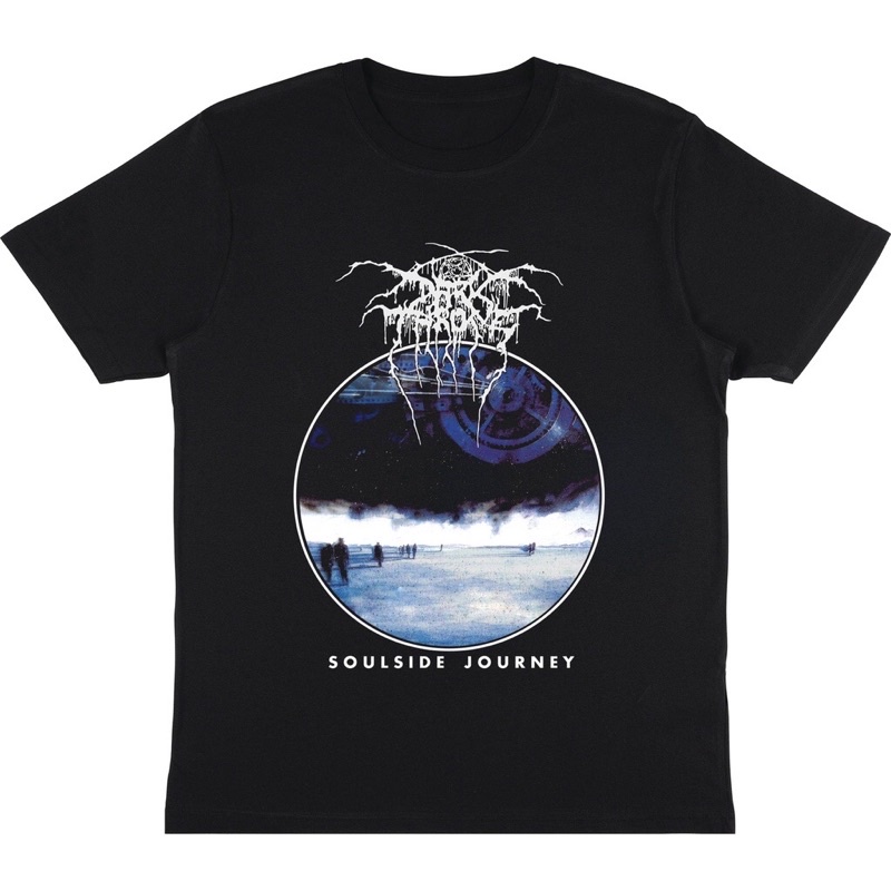 KAOS BAJU DARKTHRONE - SOULSIDE JOURNEY | T-SHIRT BAND METAL DARKTHRONE | KAOS BAND METAL HITAM PRIA