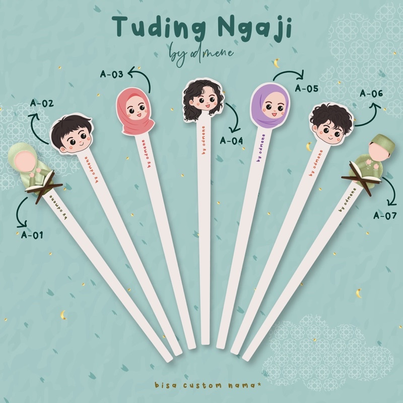 

TUDING NGAJI BY ODMENE - CUSTOM SIAP KIRIM