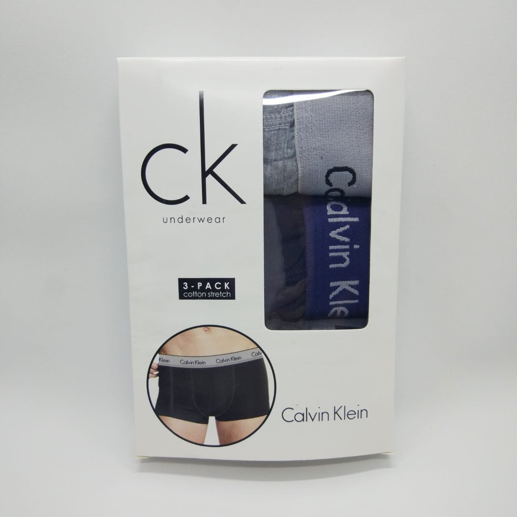 Celana Dalam Pria Boxer Clasik  Underwear 1 Box isi 3 pcs sesuai gambar