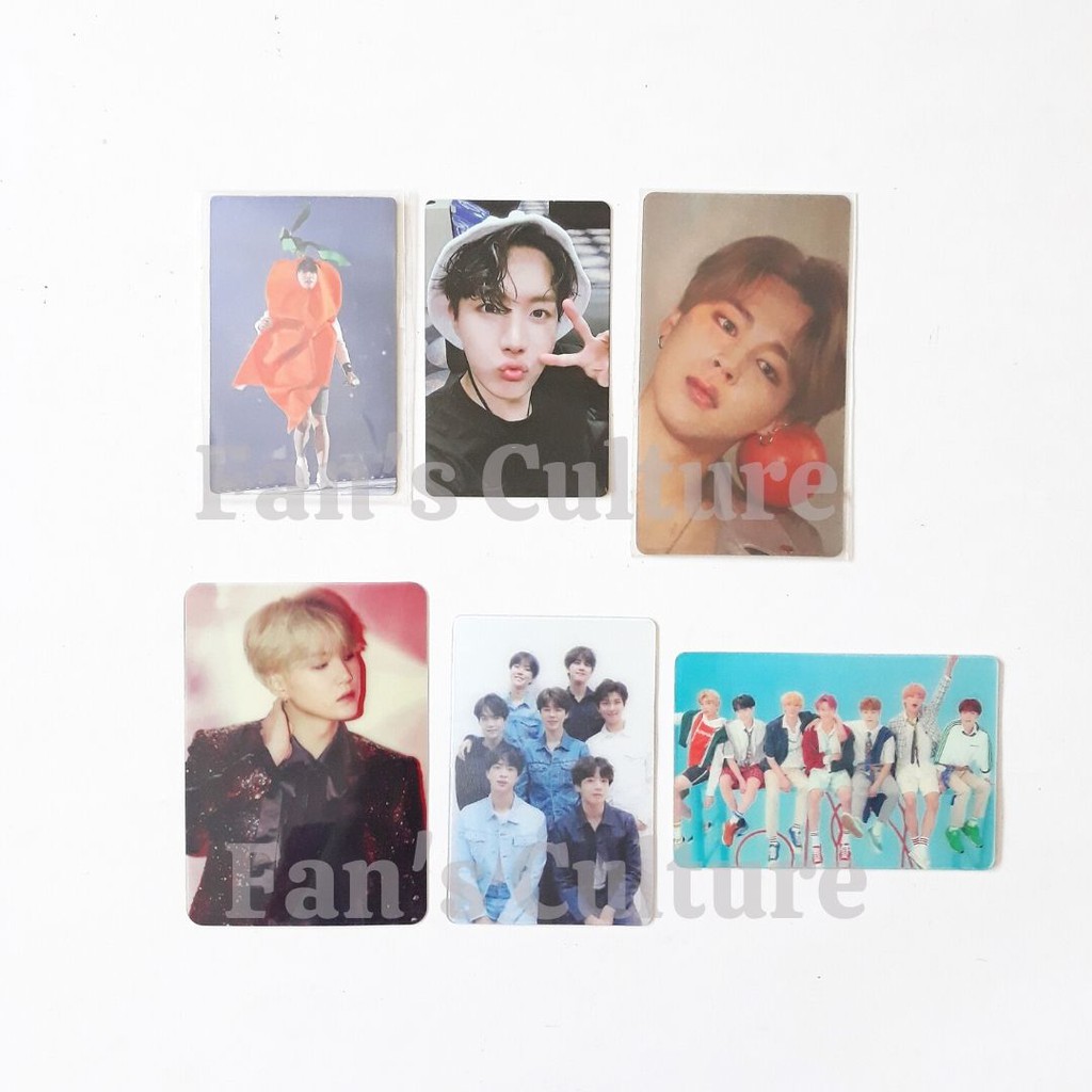 [READY] BTS  4TH MUSTER JK/JIMIN CONCEPT BOOK LENTI/LOVE YOURSELF TEAR/ANSWER SPECIAL PHOTOCARD/PC