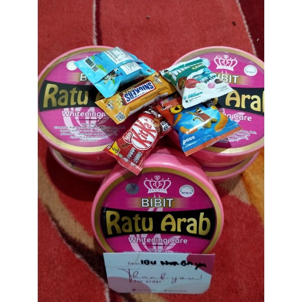 Bibit Ratu Arab whitening care Original
