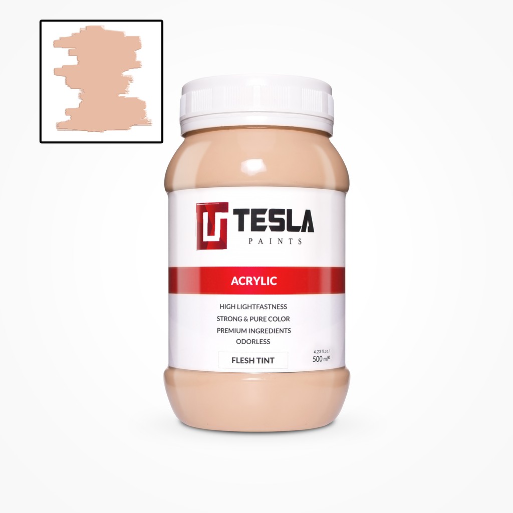 

Tesla Acrylic 500 ml FLESH TINT/CAT AKRILIK TESLA