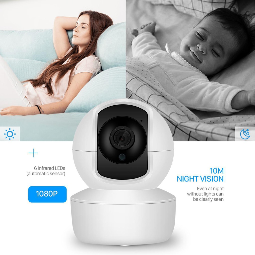 Ipcam CCTV Snowman II NEW EDITION Aplikasi app JXLCAM With Port LAN 10 Meter Nigh Vision HD 1080 P.