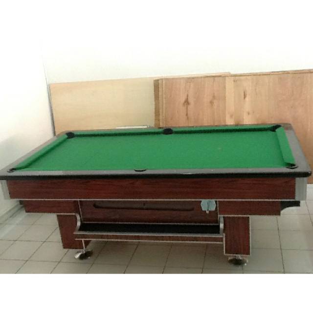 Meja Billiard Biliard Bilyard Pool Table 7ft Marmer Bonus Komplit