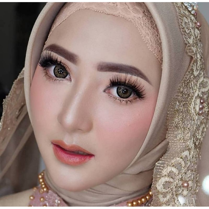 SOFTLENS BEST SELLER DREAMCOLOR MAKI BROWN uk14.5mm NORMAL/MINUS