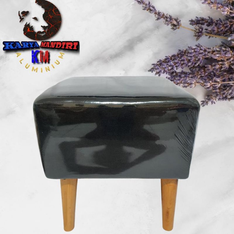 SOFA STOOL / SOFA KOTAK / KURSI STOOL TINGGI 45CM - KOTAK