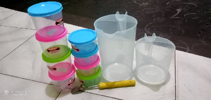 Gelas Ukur 500mil /takaran Plastik Measuring Cup Tantos 5601