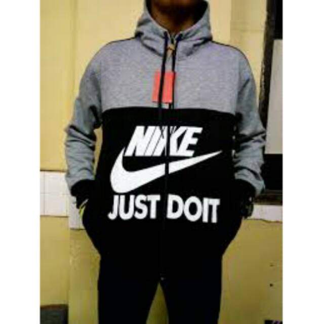 Jaket cowok just doit Jaket Pria Terkinj