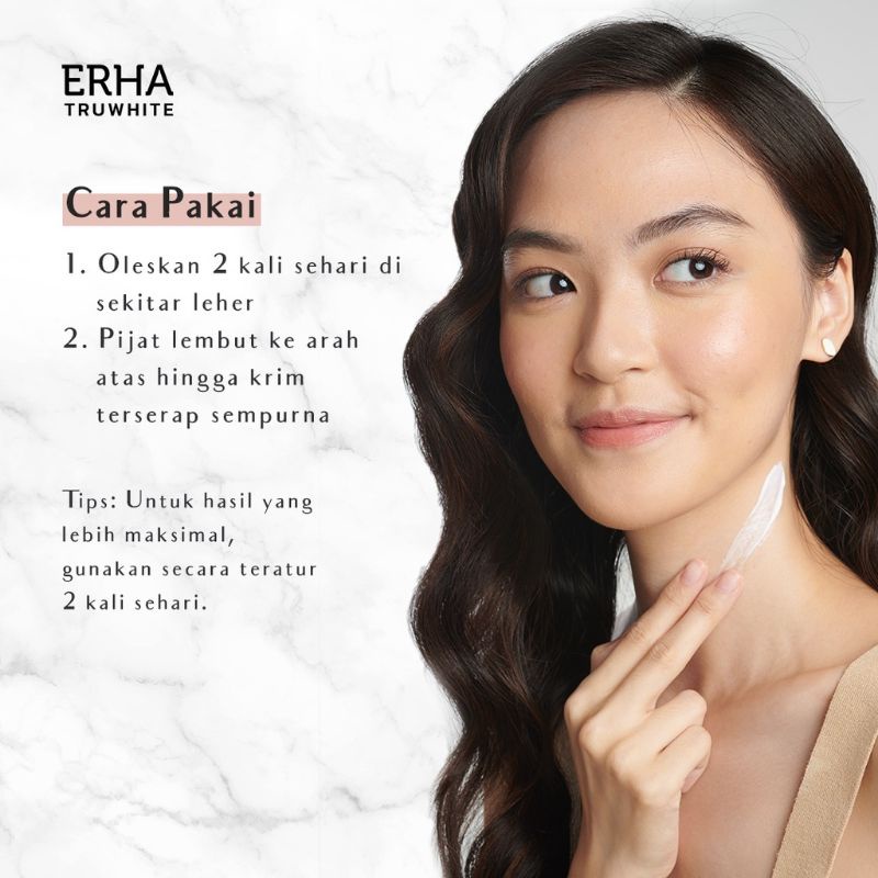 ERHA TRUWHITE ARBUTIN&amp;PEPTIDES Brightening Neck cream 30g