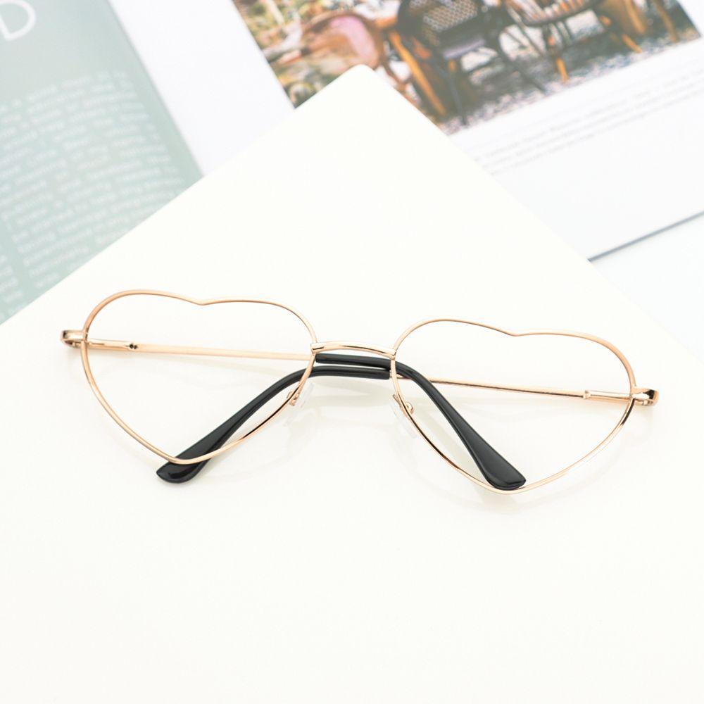 R-flower Kacamata Frame Unisex Ada Lensa Cosplay Photography Eyeglasses