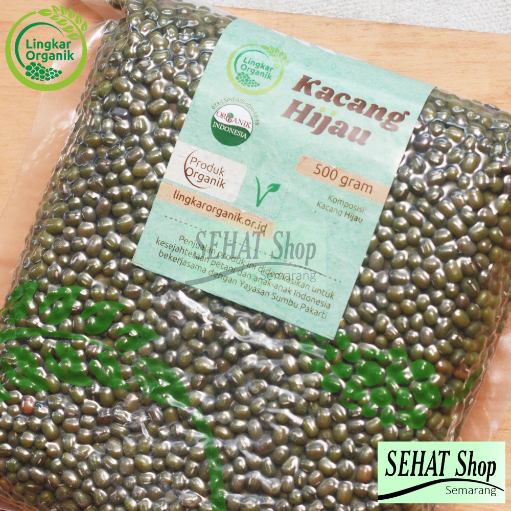 

Lingkar Organik Kacang Hijau Organik 500gr