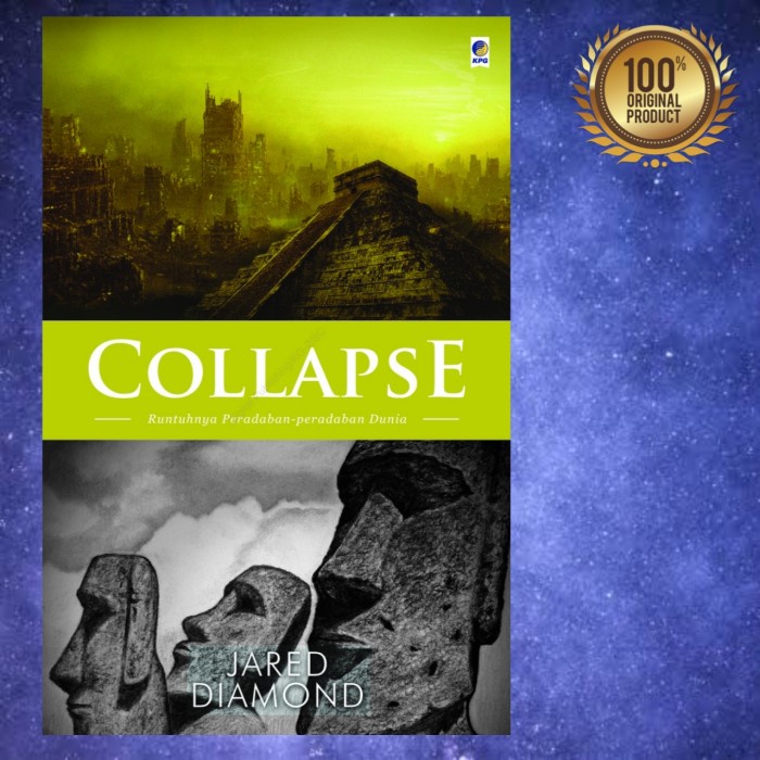 

MUST HAVE!! BUKU COLLAPSE / RUNTUHNYA PERADABAN PERADABAN DUNIA BY JARED DIAMOND TERMURAH