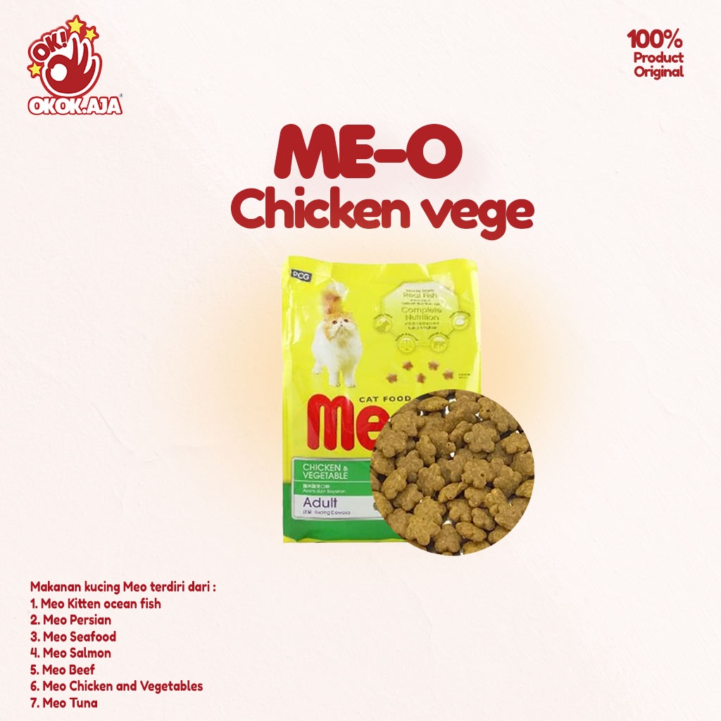 MEO 500gr - 1kg Makanan Kucing Kering Premium murah - MEO Dryfood murah