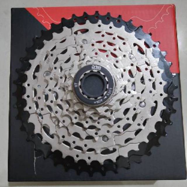 GIR SEPEDA 8SPEED MERK RAZE - SPROCKET RAZE 8SPEED 11-42T - SROCKET 8SPEED 42T
