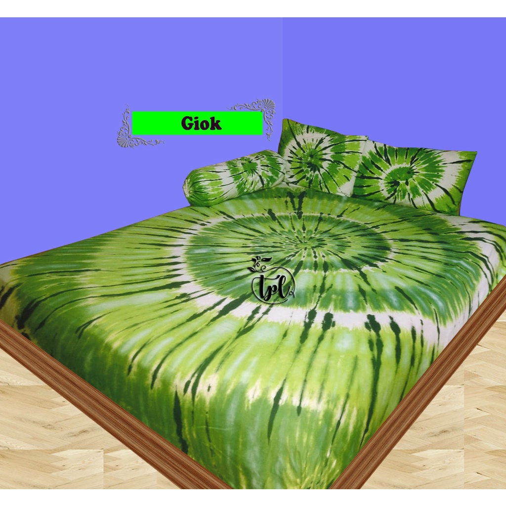 Sprei Bali Smoke Tie dye ukuran 180 x 200 ready No PO