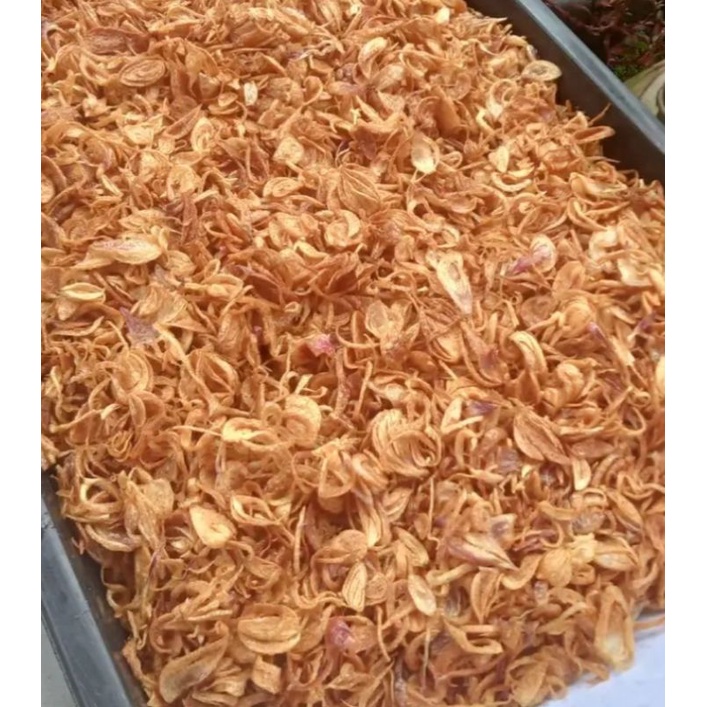 

Bawang goreng renyah dan gurih 250g