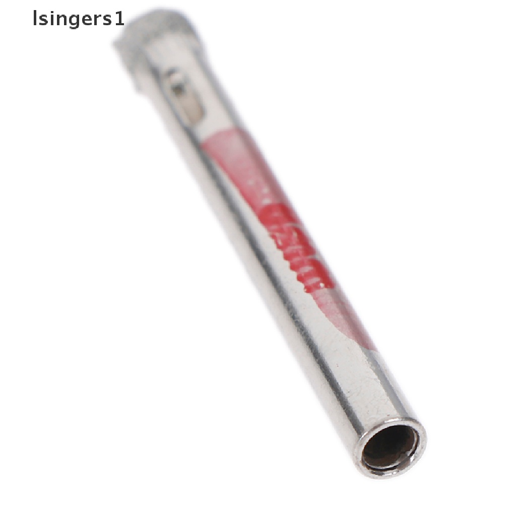 (lsingers1) 10pcs / Set Mata Bor Lapis Berlian 6mm Untuk Melubangi Kaca / Keramik