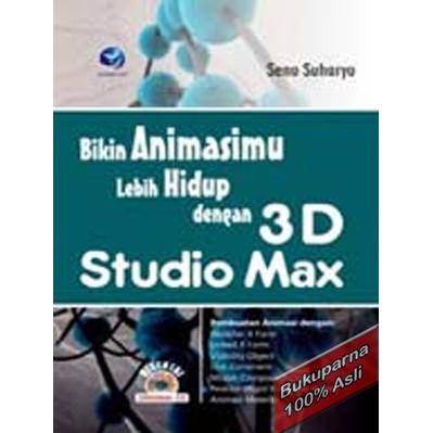 

Buku bikin animasi lebih hidup dengan 3D studio max