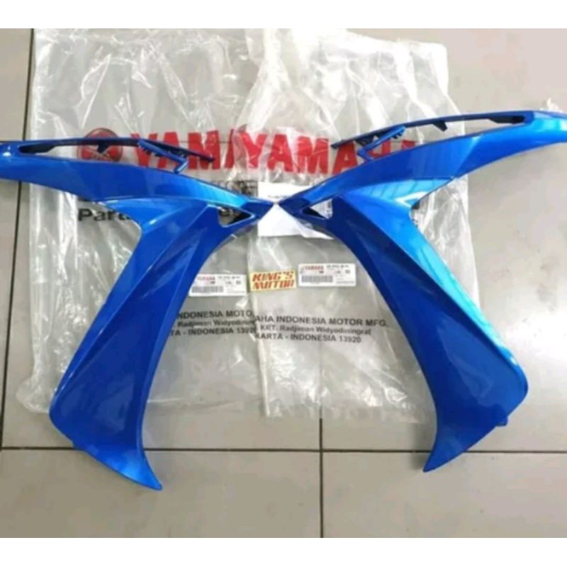 COVER DEPAN XEON RC  SAYAP XEON RC SEPASANG BIRU ASLI ygp original part