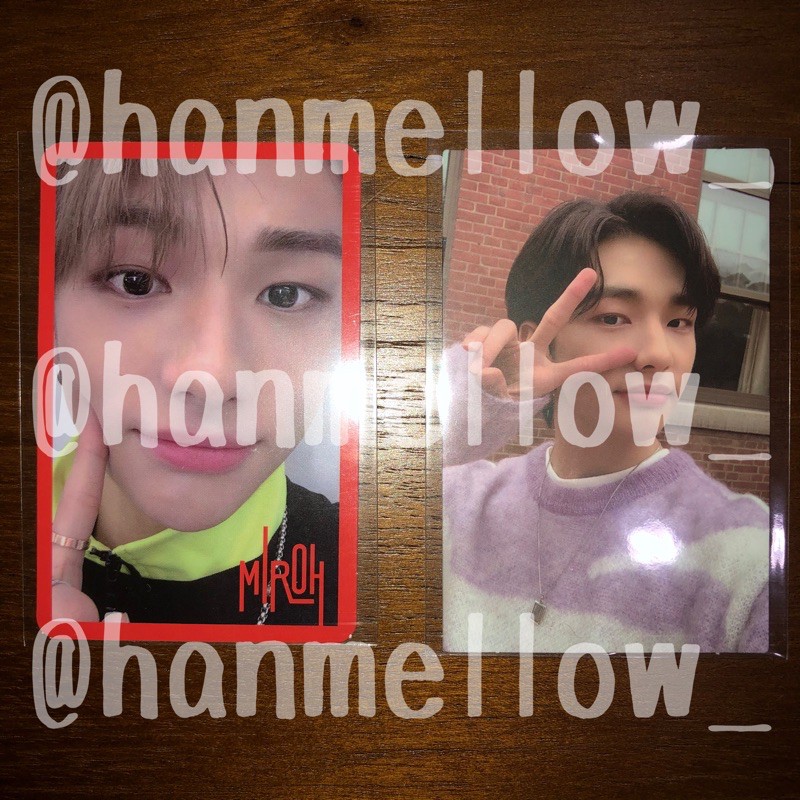 HYUNJIN OFFICIAL PHOTOCARD GO LIVE ODS OTHER DOUBLE SIDE