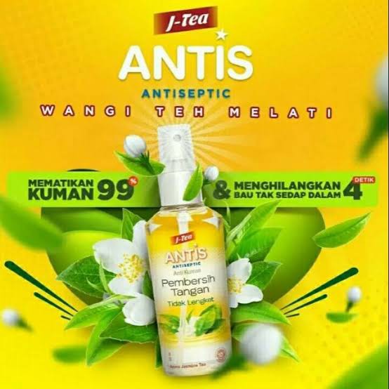 Antis Jasmine Tea Spray 55ml Antiseptic [ORIGINAL]