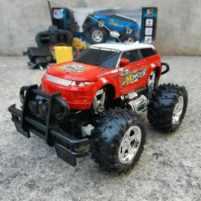 RC CAR JEEP MAX MOBIL REMOTE CONTROL BATRE CAS MAINAN ANAK BATERAI