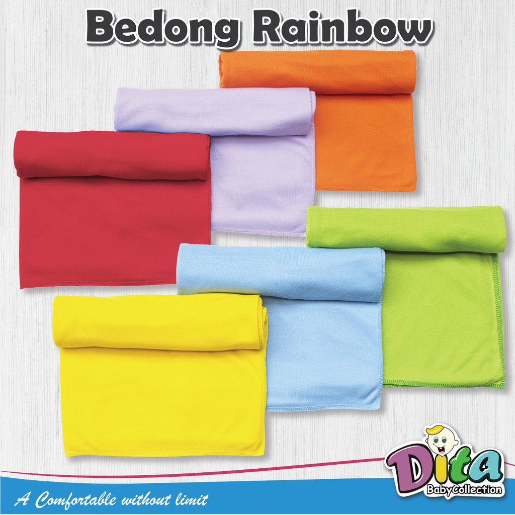 Bedong baby rainbow/grosir bedong baby bedong bayi/bedong bayi murah/bedong baby