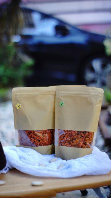 [isi 100] Standing Pouch Window Ecopack 13x20 Kpack/ Kertas Paper/ Craft Kraft/ Kemasan Kopi 100 Gr