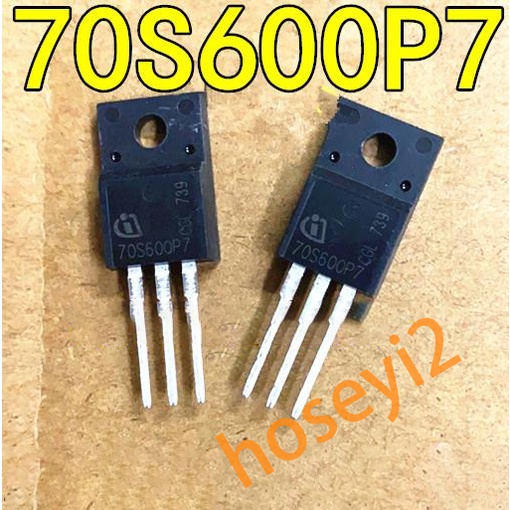 5pcs 70S600P7 TO-220F Field Effect Tube IPA70R600P7S 70S600P7