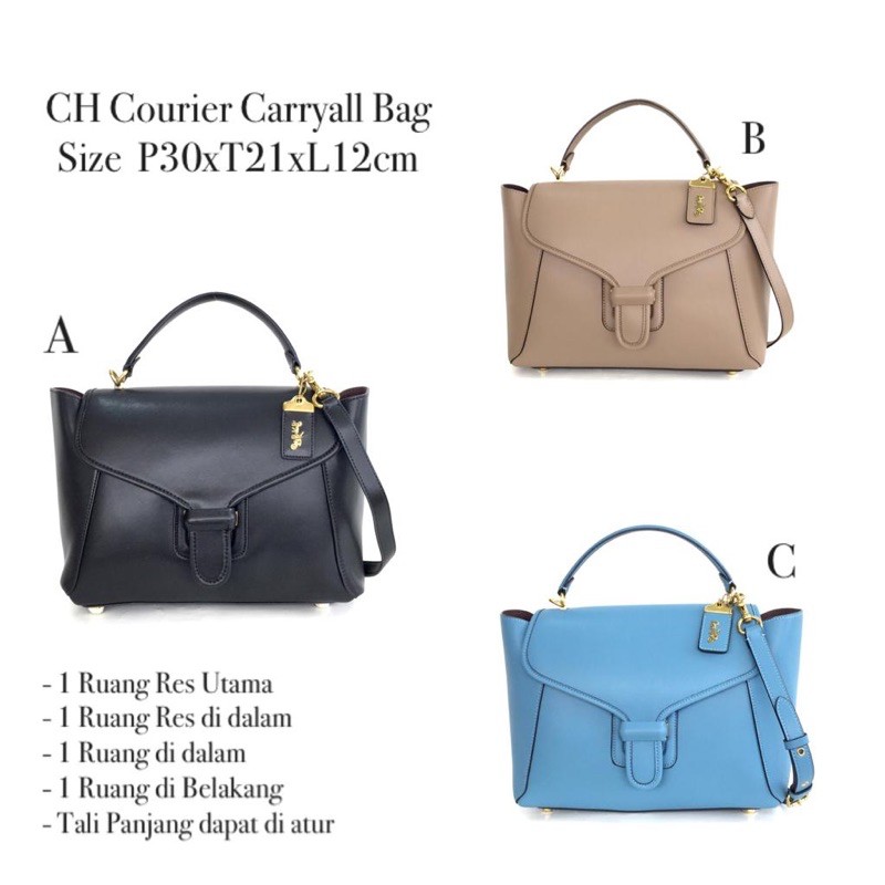 COACH Courier Carryall Bag
