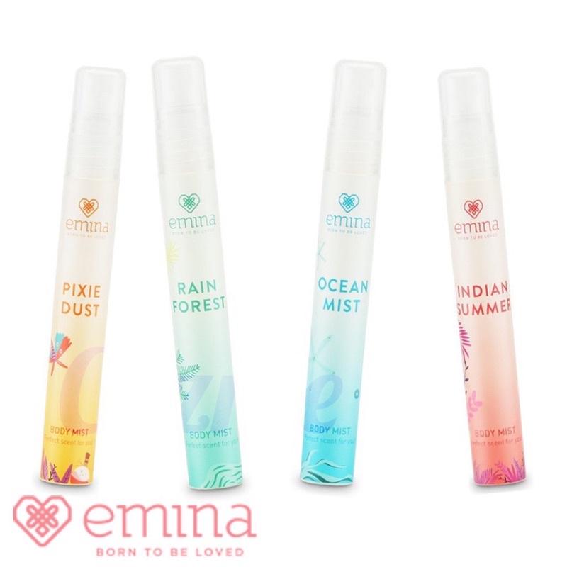 ❤️ EMINA ❤️ EMINA | Emina Body Mist | Emina Pelembab Badan | Minyak Badan