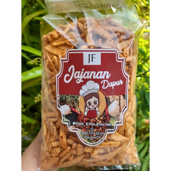 

Basreng Pedas Daun Jeruk Halal 25K