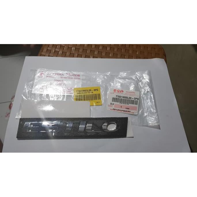 Emblem Suzuki Karimun Estilo Asli Sgp Exclusive