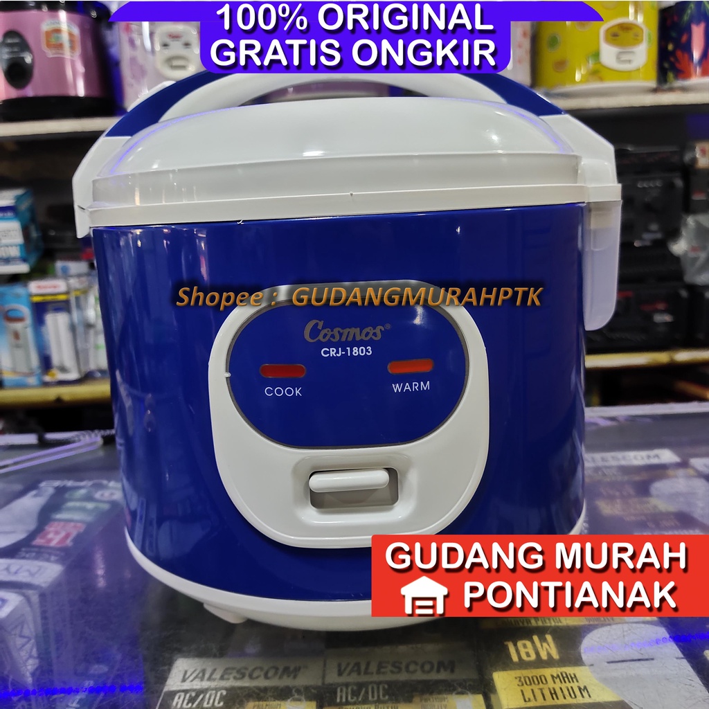 Ricecooker Cosmos 1.2Liter CRJ 1803 1,2 Liter penanak nasi magicom