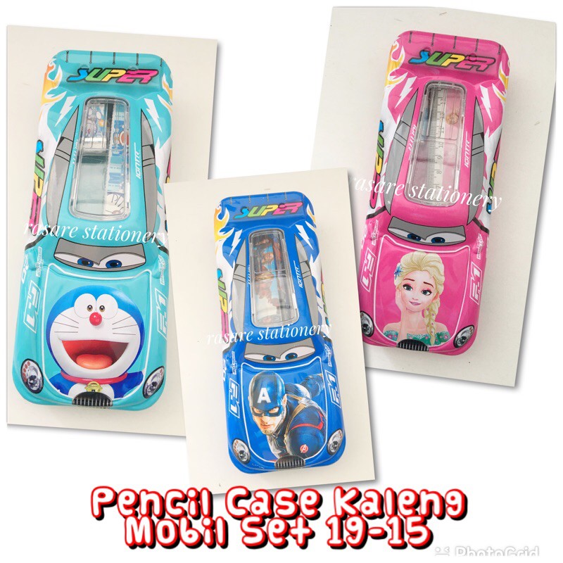 

Kotak Pencil Kaleng Set Mobil 19-15