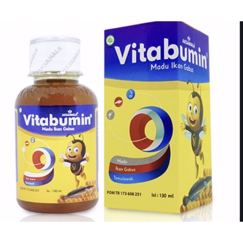 Madu vitabumin anak 130 ml ( madu multivitamin penambah napsu makan anak )