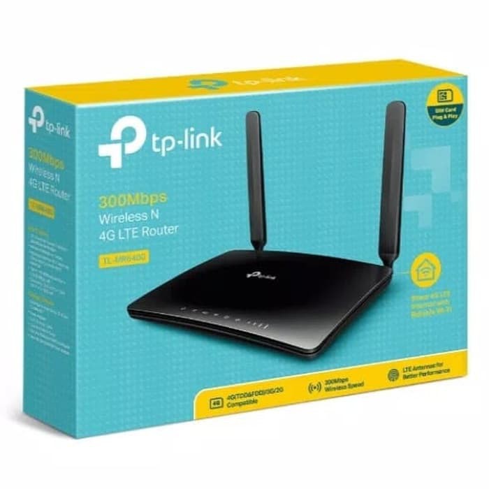 TP-Link TL-MR6400 Wireless N300 4G LTE Router