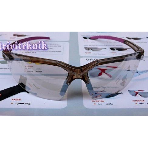 Kaca Mata Safety King'S Ky 733,Clear Silver Mirror,