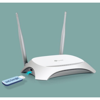 TP-LINK TL-MR3420 WIRELESS N Router 2 antena SUPPORT MODEM 4G ALL GSM