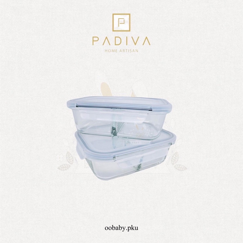 Padiva glassbox food &amp; multipurpose storage