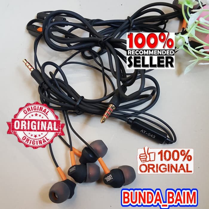 Promo HEADSET JBL AT 043 PURE BASS   HANDSFREE JBL AT043 EXTRA BASS Berkualitas