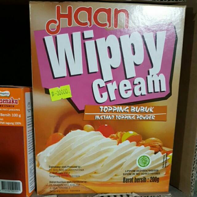 

wippy cream haan 200gram