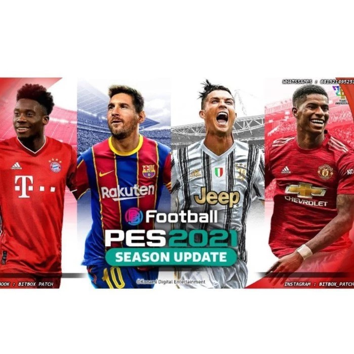 PES 2021 GAME PS3 CFW HFW HEN PKG HDD LINK - DVD