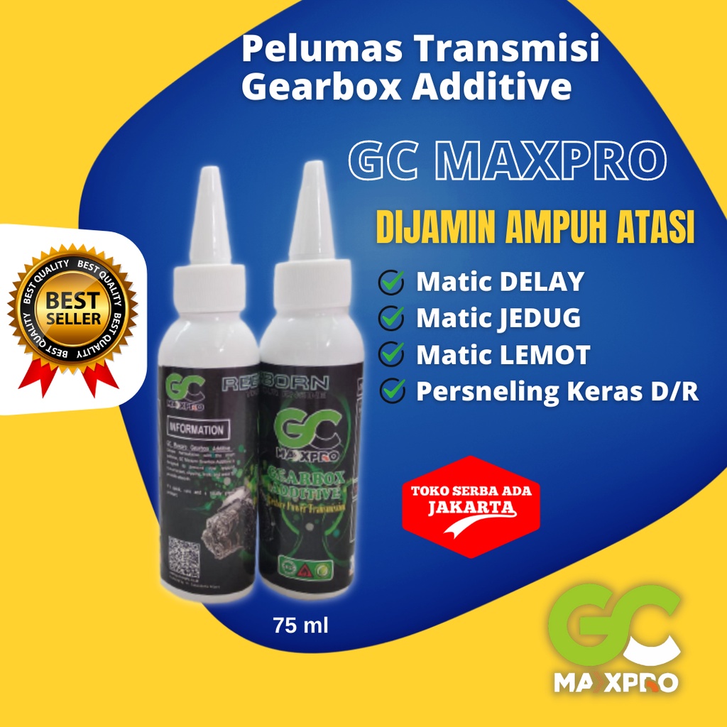 Oli Aditif GC Maxpro Pelumas Transmisi Matic Oli Mobil Gearbox Additive