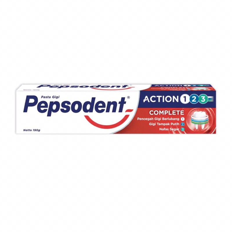 Pepsodent Action 123 Complete 190g