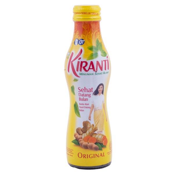 KIRANTI MINUMAN SEHAT DATANG BULAN 150 ML / JAMU DATANG BULAN / JAMU PEREDA NYERI DATANG BULAN