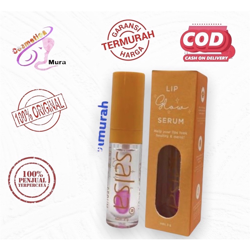 salsa lip glow serum -- lip serum salsa -- serum bibir salsa - lips serum salsa