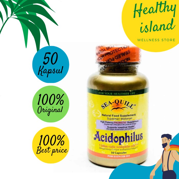 Sea Quill Acidophilus - 50 Kapsul