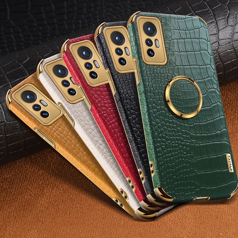 Crocodile Pattern Case Xiaomi 12 12Pro Xiaomi12 Pro Xiaomi12Pro Softcase Casing HP
